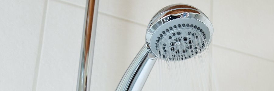 La consommation d'une douche